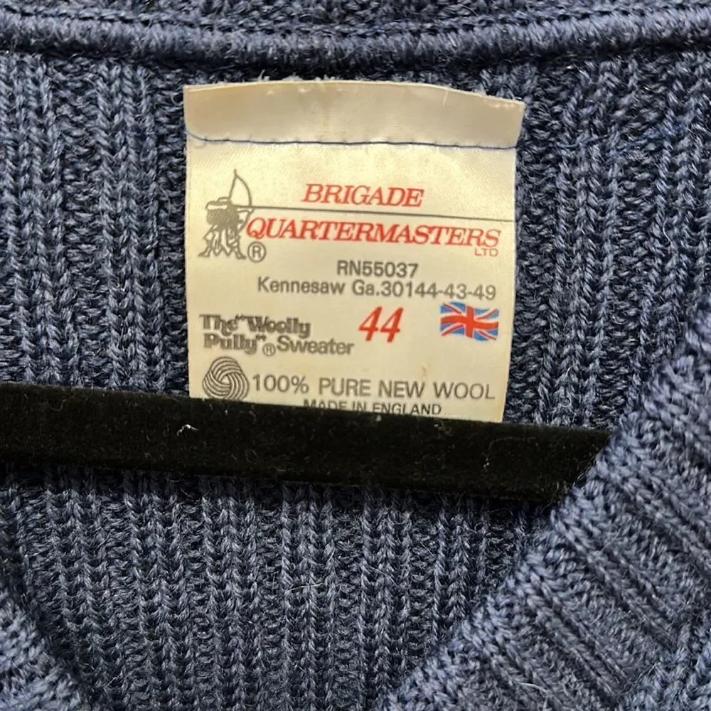 ⭐️1980's, wool,‎ Brigade Quartermasters, 